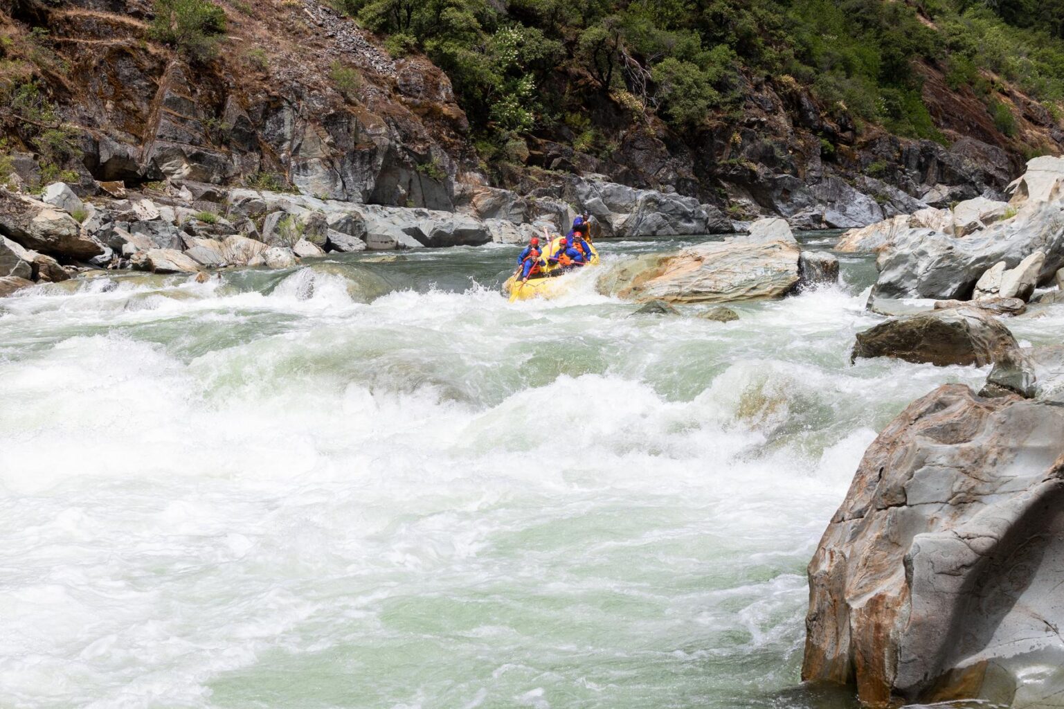 Dropping Bogus Thunder on the North Fork of the American River