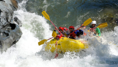 kayaking whitewater trips