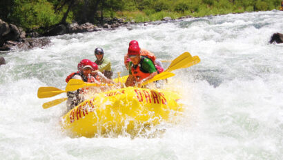 kayaking whitewater trips