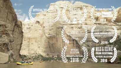 Film graphic for 62 Years featuring scenic Yampa River Canyon