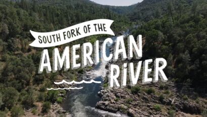 Video thumbnail with text that reads: South Fork of the American River