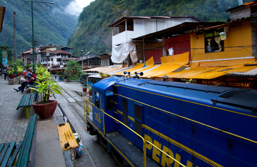 Trains and buses generally follow the "ahora inglesia" time schedule in Peru. | Photo by Justin Bailie