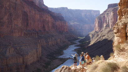 Colorado overlook near the Nankoweap Graneries