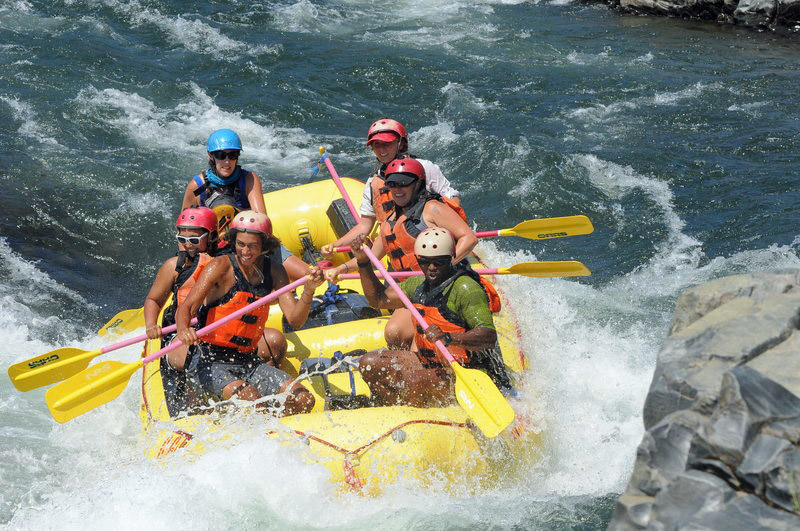 Rafting on the South Fork American River