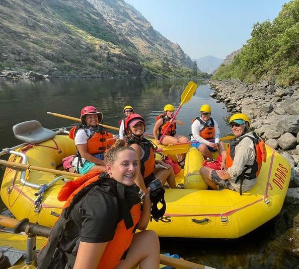 Multigenerational family vacation on Idaho's Snake River through Hells Canyon