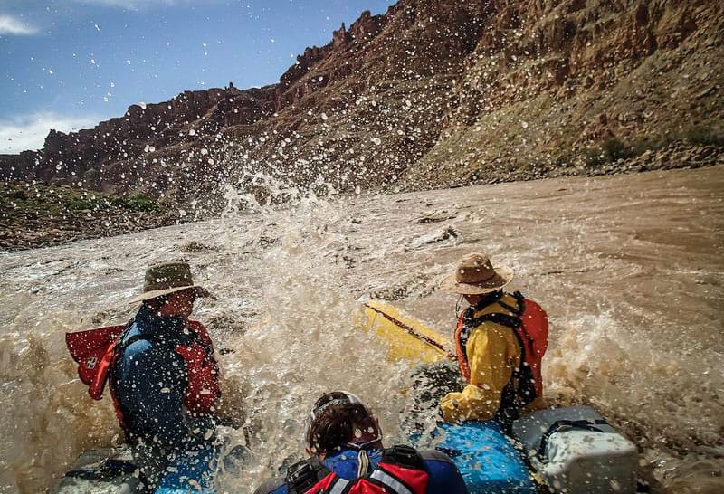 Colorado River whitewater rafting through Cataract Canyon