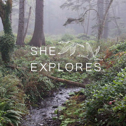 she explores