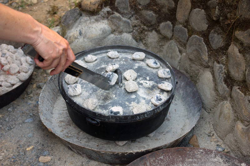 How to Make Dutch Oven Enchilada Pie