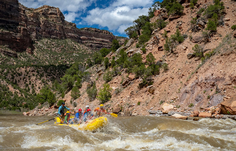 Yampa River rafting trip with OARS