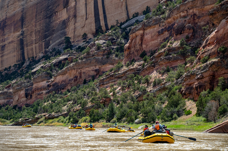 May 2019 Yampa River Awareness Project sponsored by Friends of the Yampa, American Rivers, and OARS