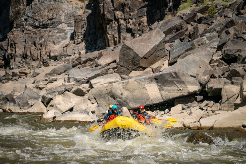 Colorado River rafting through Westwater Canyon 