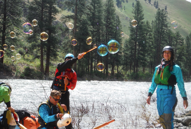 OARS guide training trip in Idaho