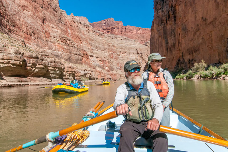 Roger Dale, guide for OARS Grand Canyon Dories