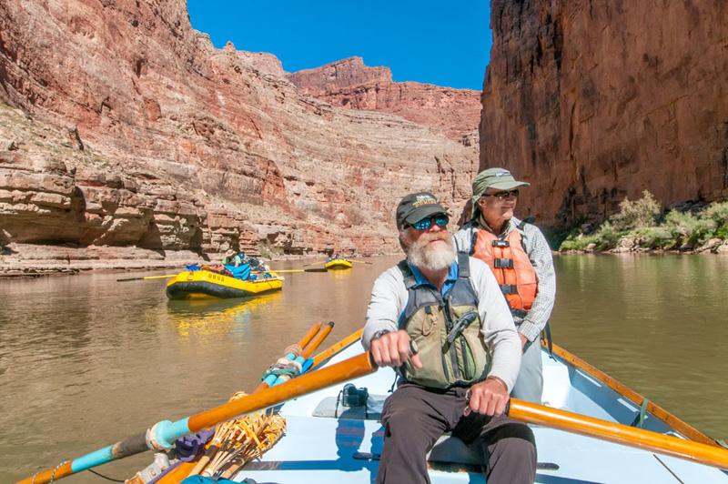 Roger Dale, guide for OARS Grand Canyon Dories