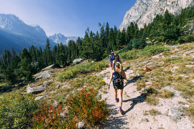 Hiking near Sun Valley, Idaho