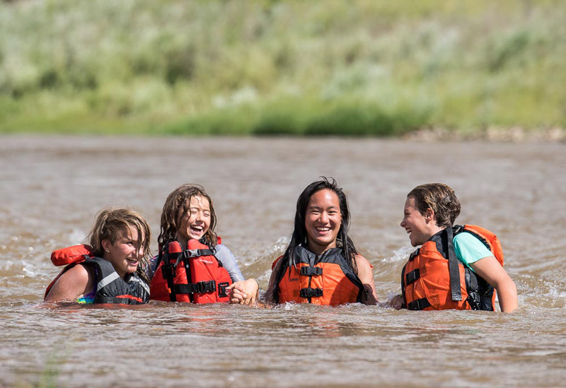 Family rafting vacation Dinosaur National Monument
