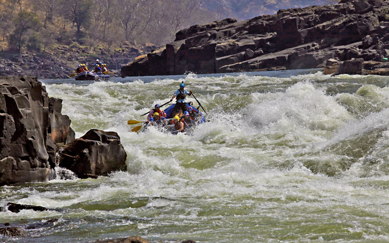 Famous Whitewater Rapids: Ghost Rider Rapids: Ghost Rider on the Zambezi