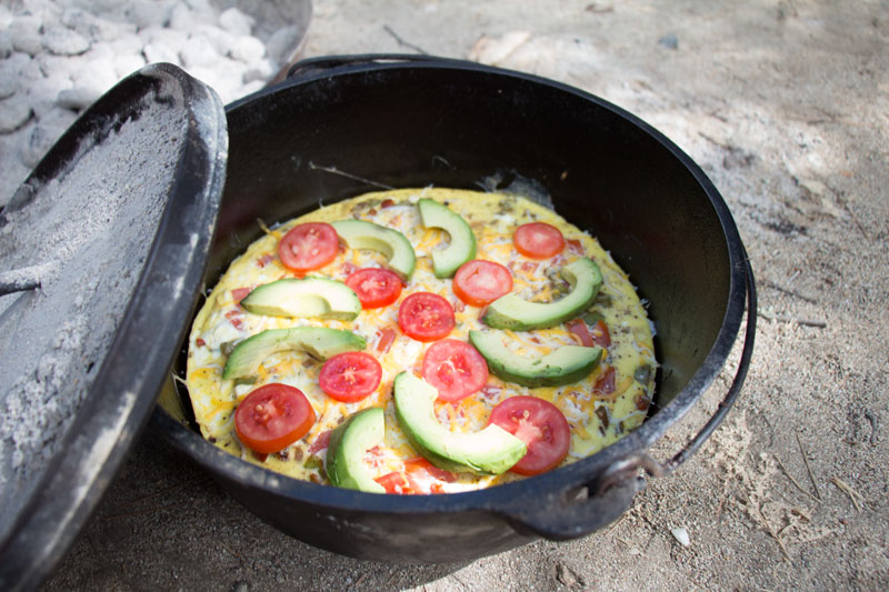 How to Make Delicious Dutch Oven Veggie Frittata