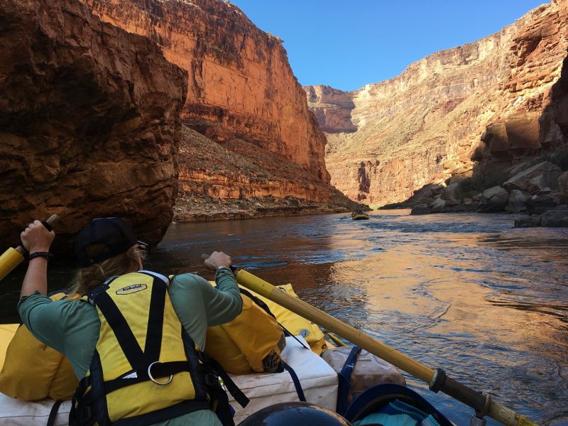 A river guide shares how she calmed her nerves and rediscovered her confidence on a Grand Canyon trip.