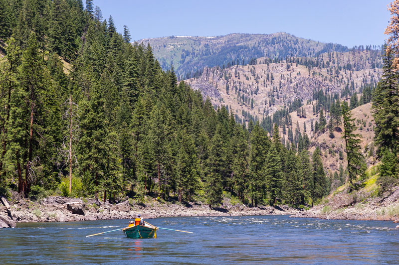 Dory trip on the Main Salmon River in Idaho