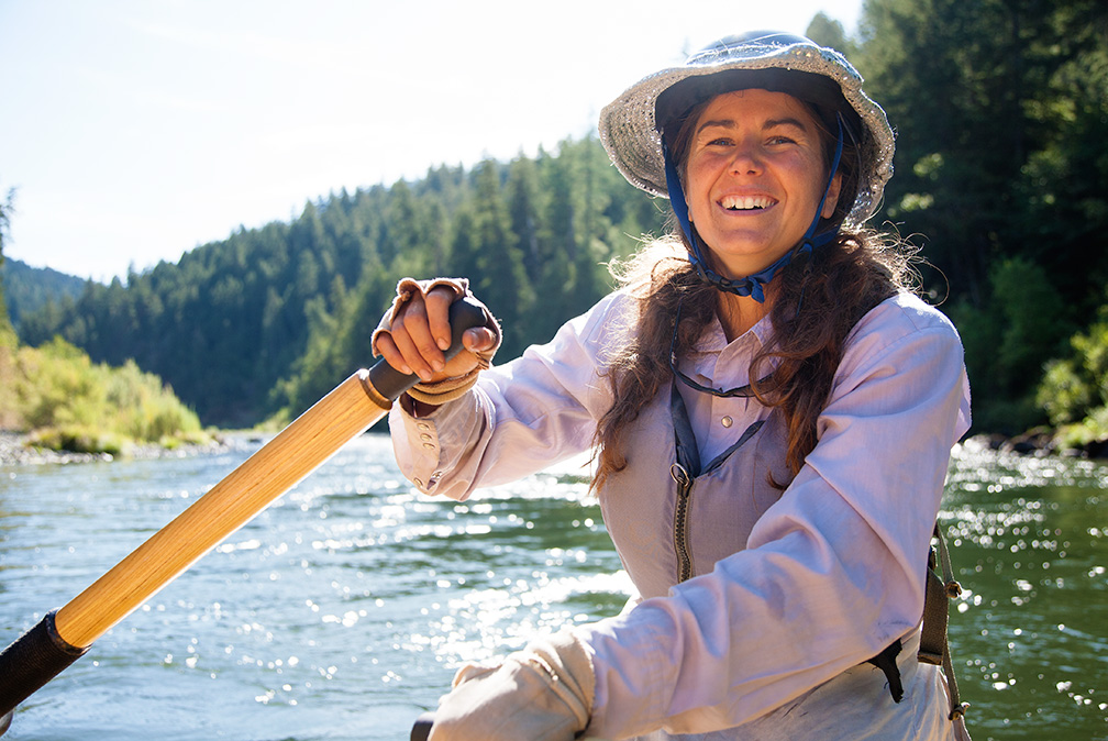 OARS. Oregon Area Manager and Rogue River Guide, Kate Wollney