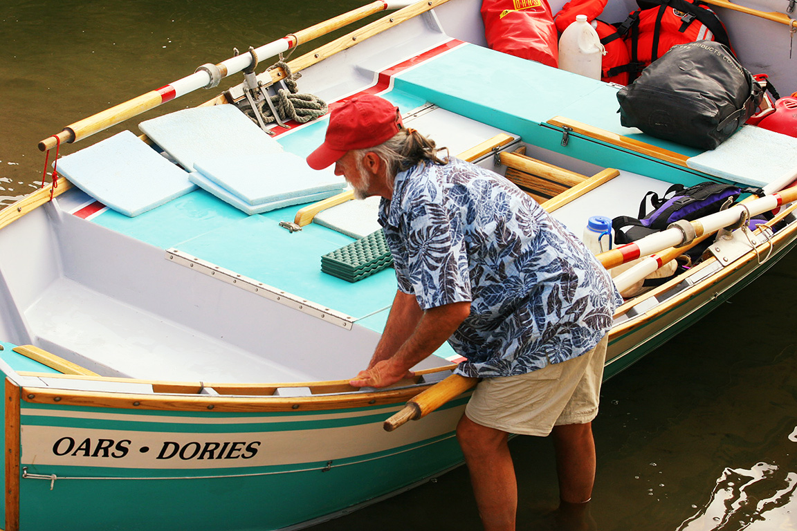 How to rig a dory for whitewater