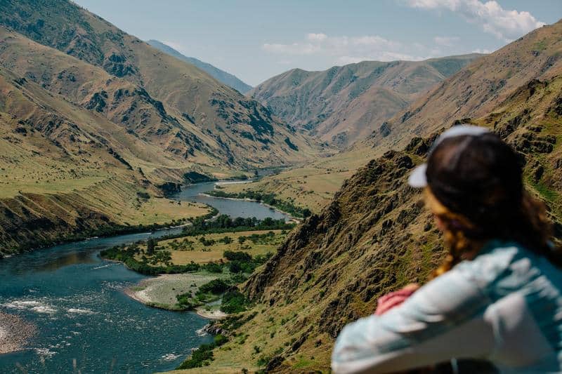 Snake River through Hells Canyon