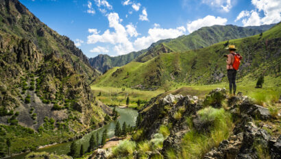 Overlook on the Middle Fork of the Salmon River