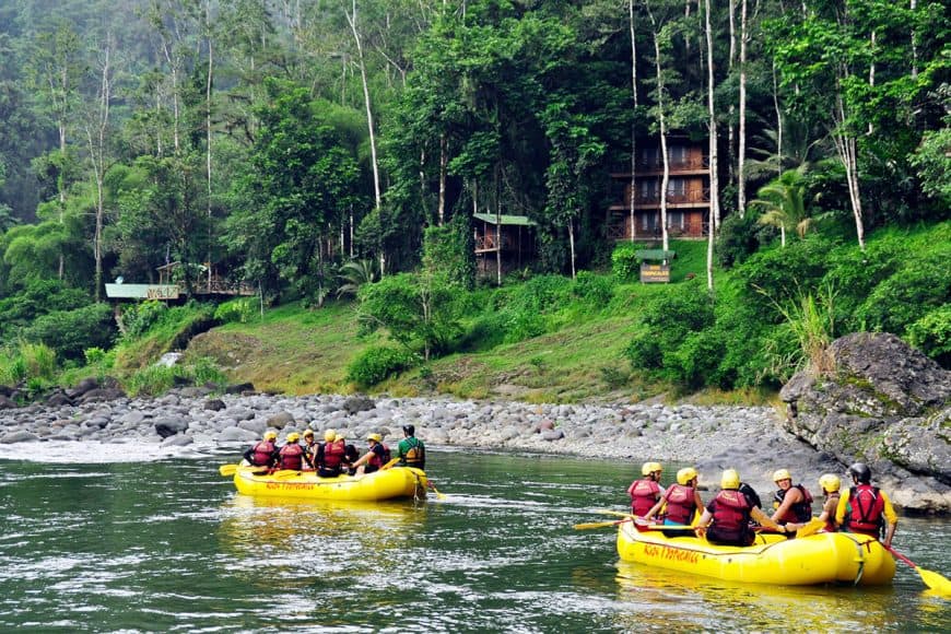Pacuare River rafting in Costa Rica