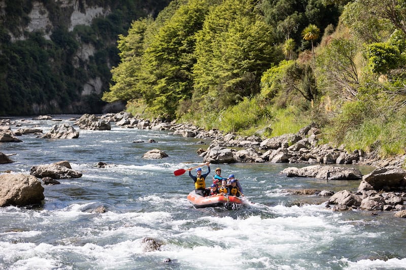 Rafting the Rangitikei River