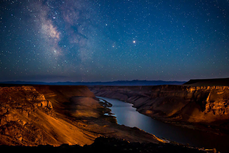 Where to Find the Best Stargazing in the West - Snake River Canyon 