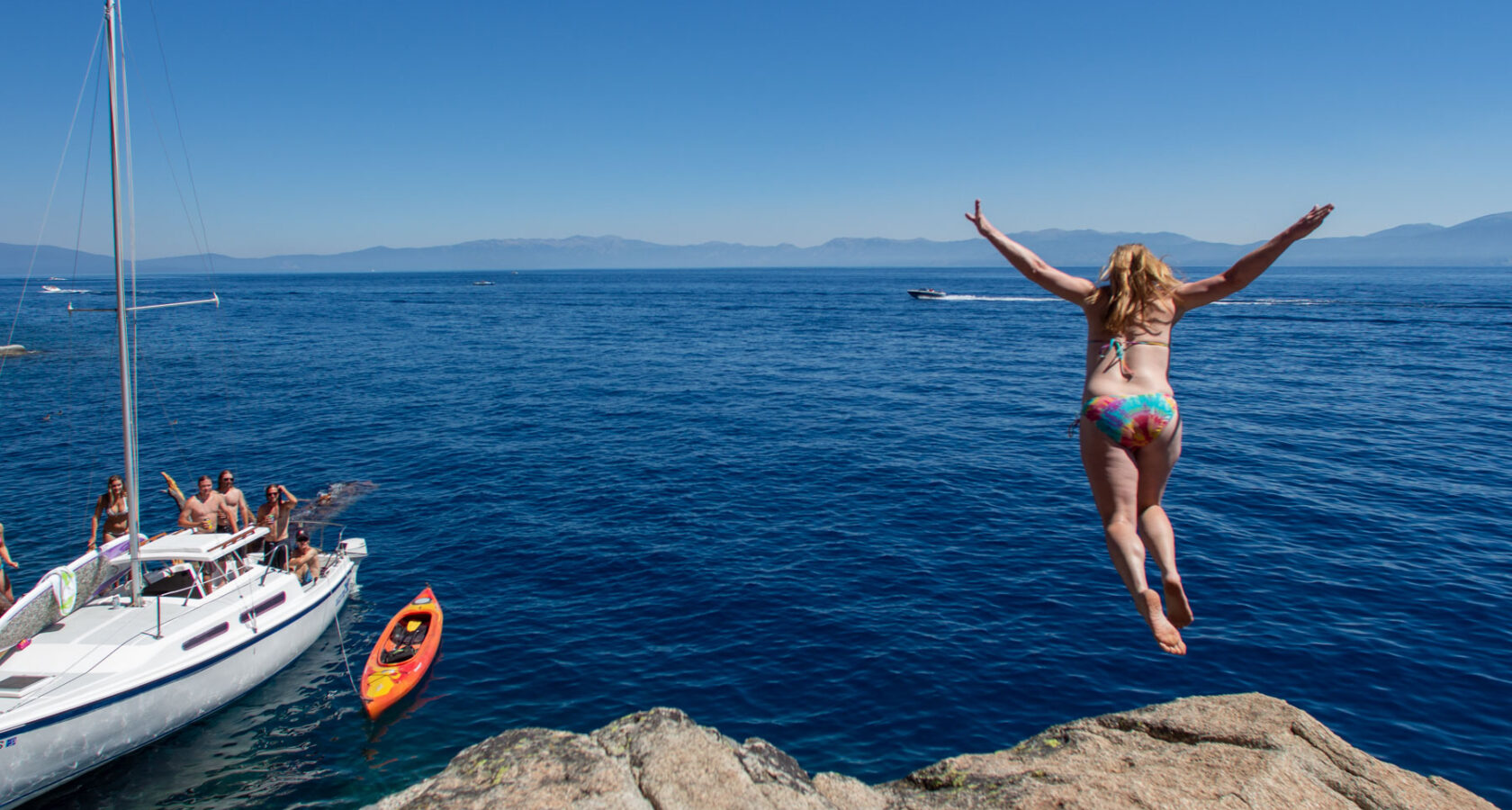 Any Lake Tahoe itinerary should include a jump in the lake