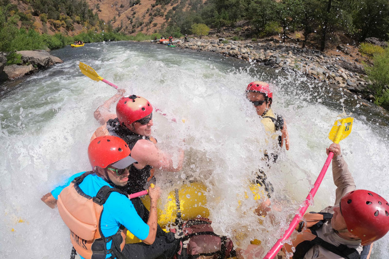 Triple Threat Rapid: South Fork American River Rafting Trip, Chili Bar Run