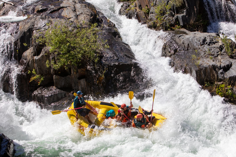 Best Rapids on the American River: Tunnel Chute