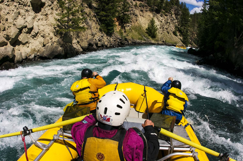 British Columbia Rafting: Chilko River
