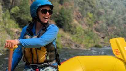 OARS American River rafting guide Dana Dickinson