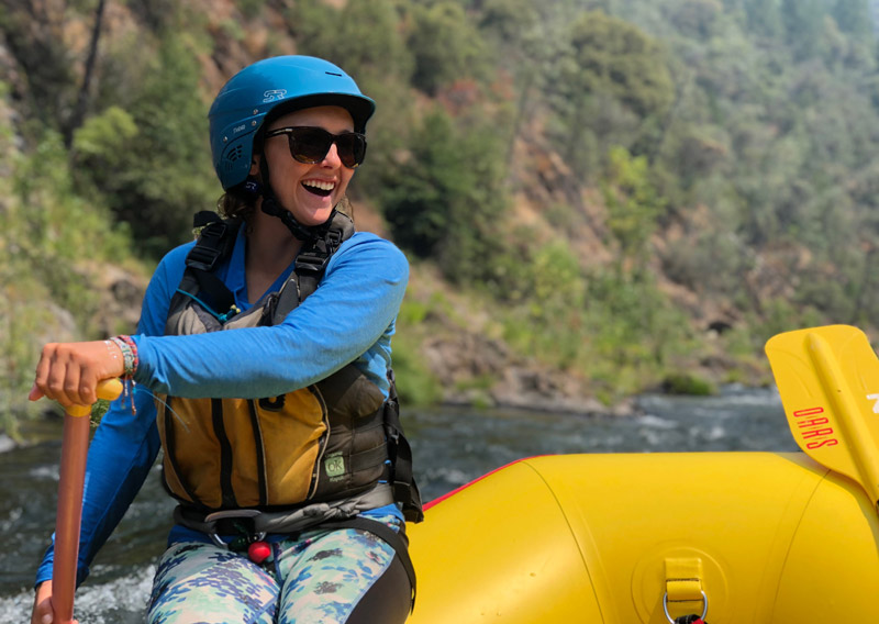 OARS American River guide Dana Dickinson