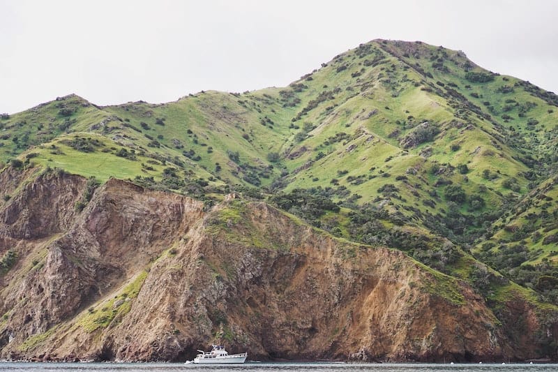 Cataline Island boasts some excellent boat-in camping