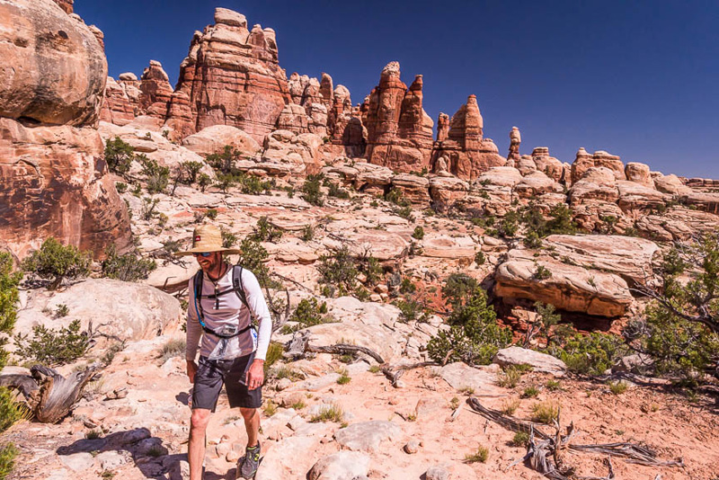 Hiking in Canyonlands National Park