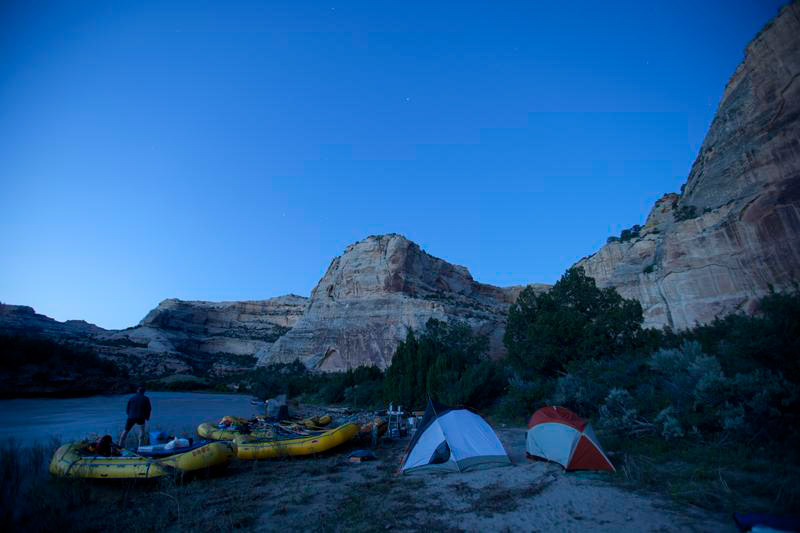 Gates of Lodore rafting trip, Dinosaur National Monument