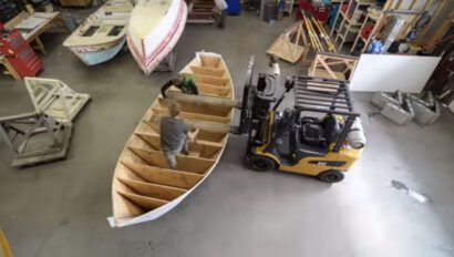 Martin's Boat - Dory Construction Time-Lapse