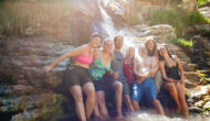 Whitewater rafting on the Yampa River which flows through Dinosaur National Monument in northeastern Utah.