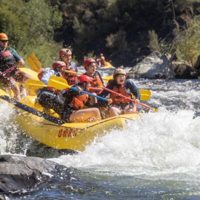 OARS rafting the South Fork of the American River