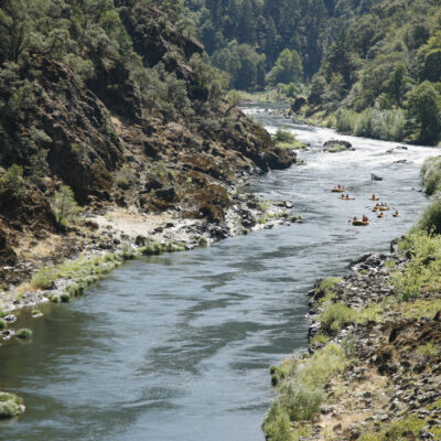 The rogue river in Oregon.