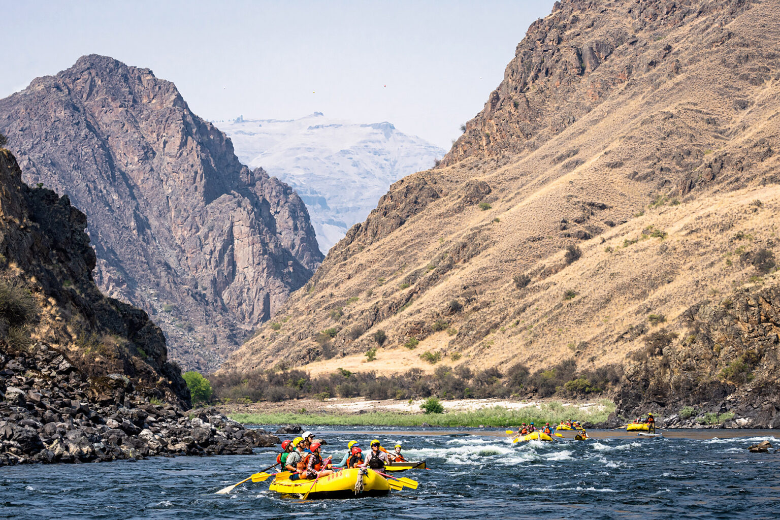 Lower Salmon rafting trip in Idaho