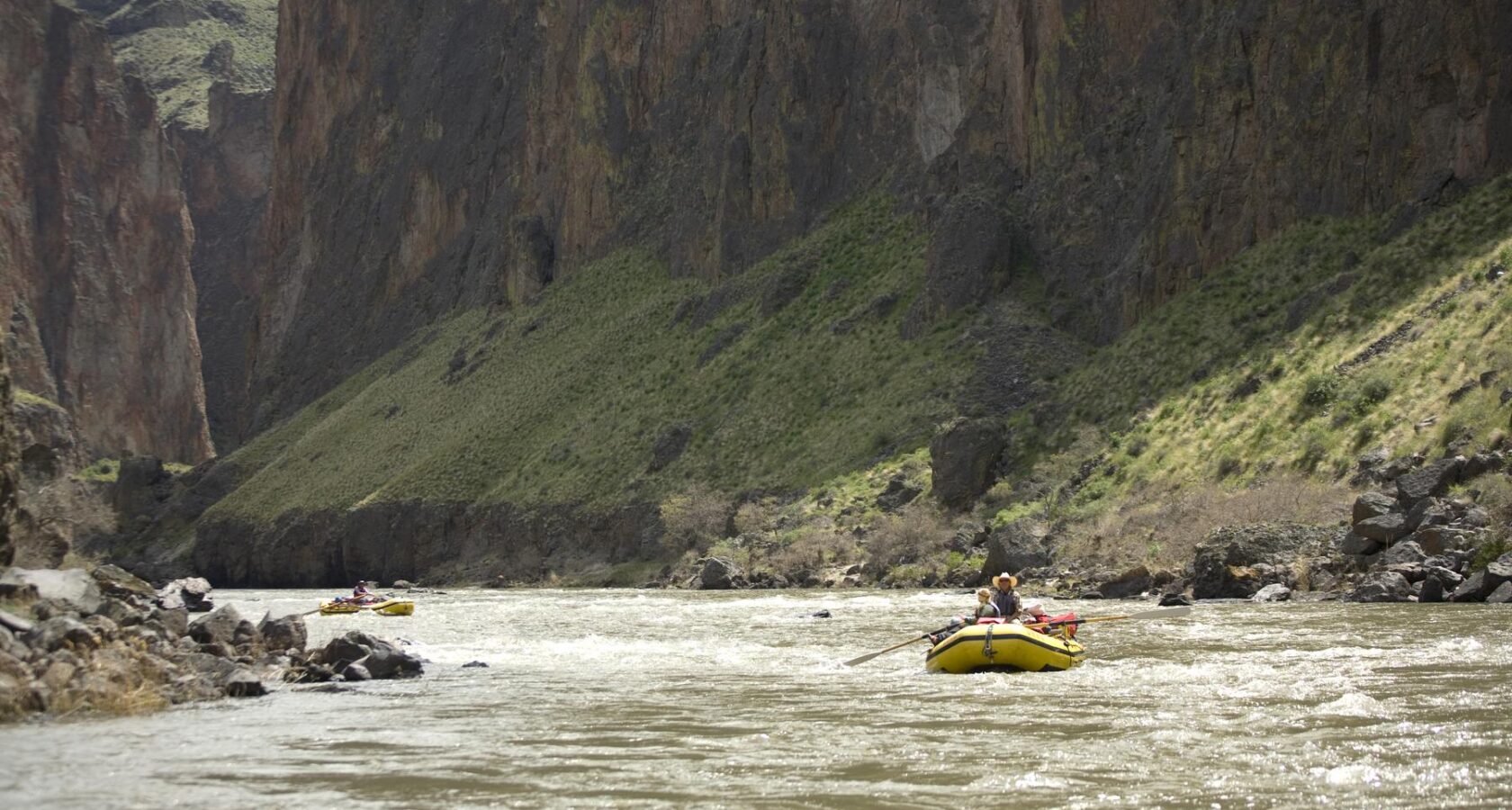 Owyhee rafting trip in southeastern Oregon with the outfitter OARS
