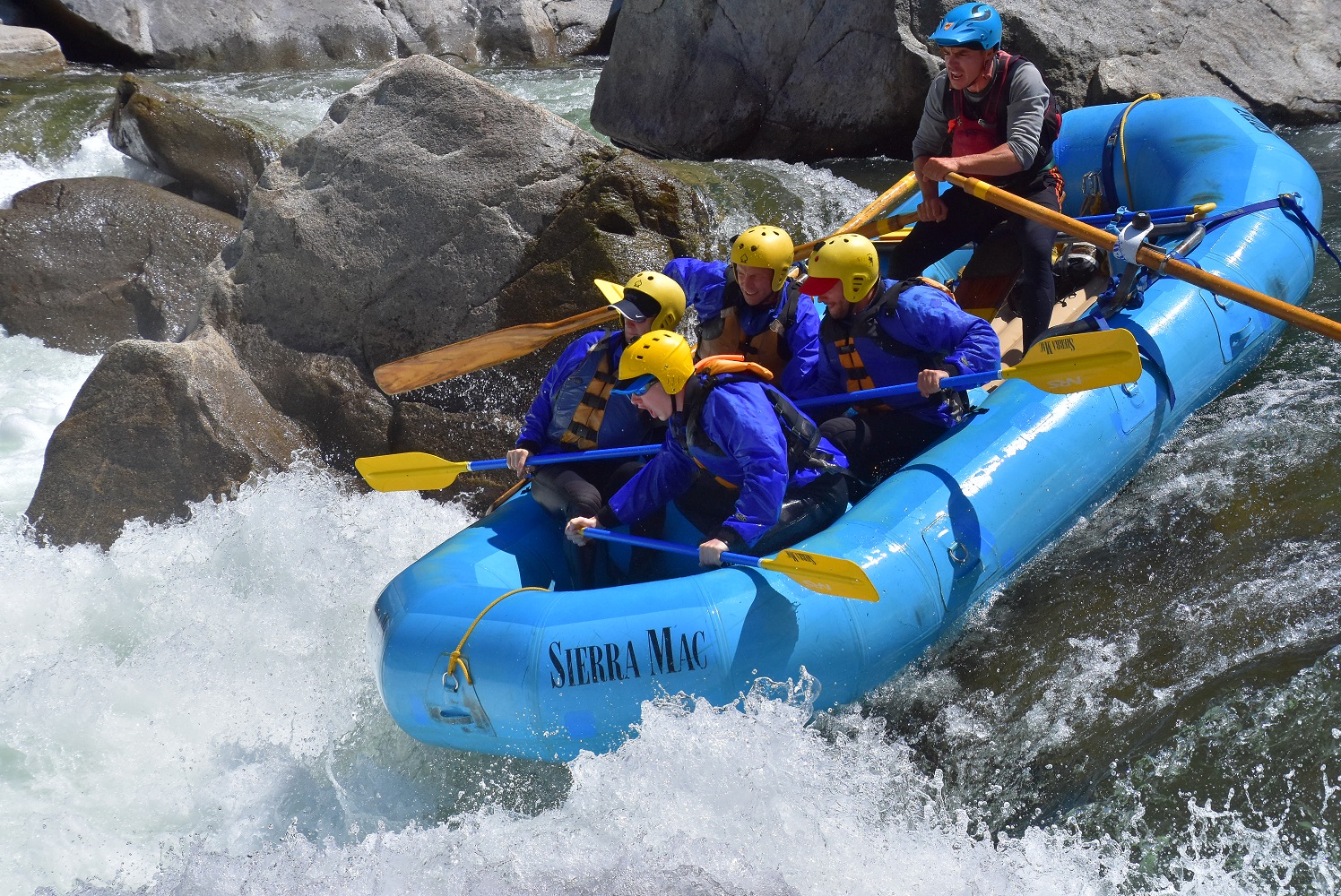 Cherry Creek Rafting near Yosemite