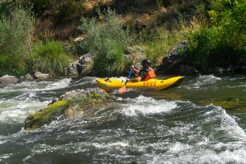 Taking an inflatable kayak down the Rogue River
