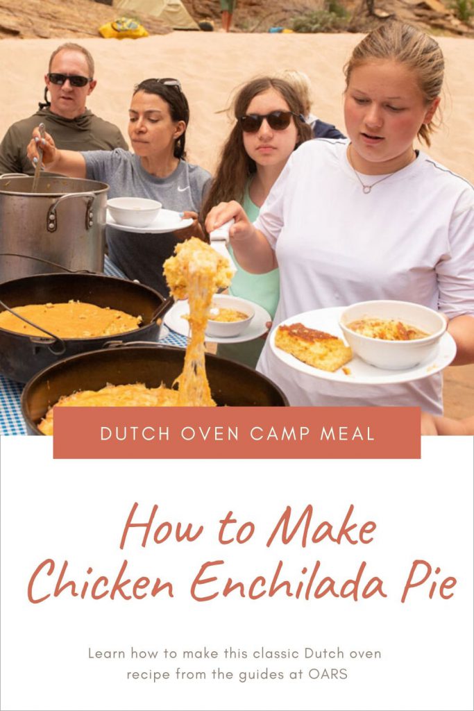 How to Make Dutch Oven Chicken Enchilada Pie