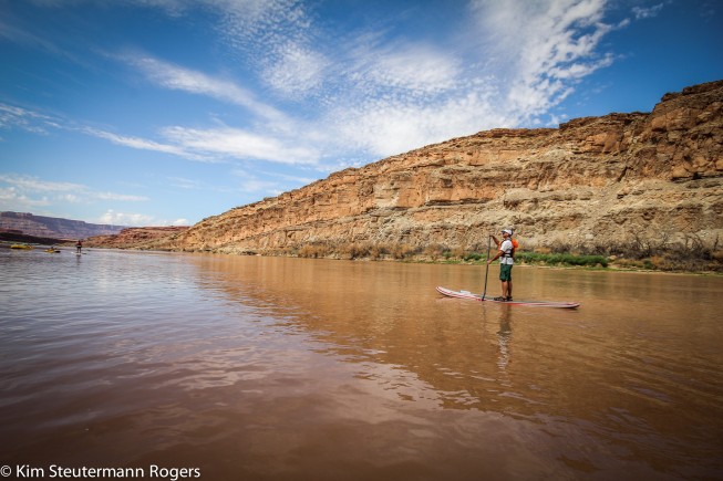 Colorado River paddleboarding | Photo: Kim Rogers